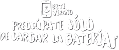 Este verano preocupate sólo de cargar la batería