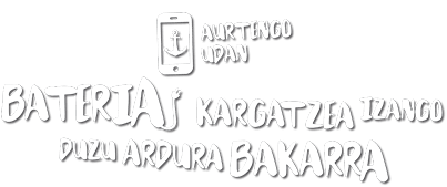 Aurtengo udan bateria kargatzea izango duzu ardura bakarra